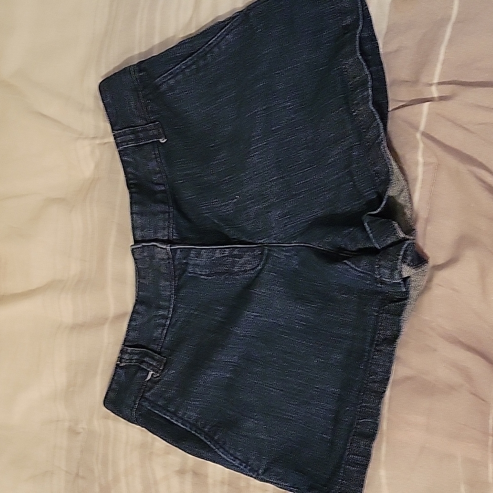 Jean Shorts Dark Wash Size 6